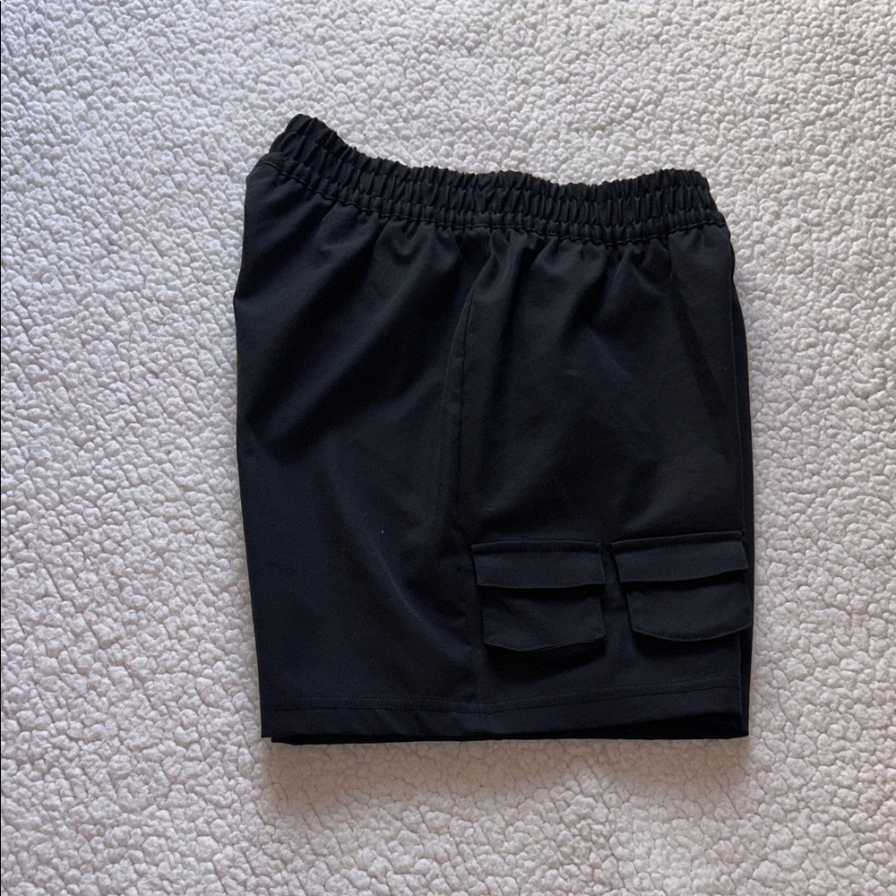 Nike Kids Black Utility Shorts - Picture 8 of 10
